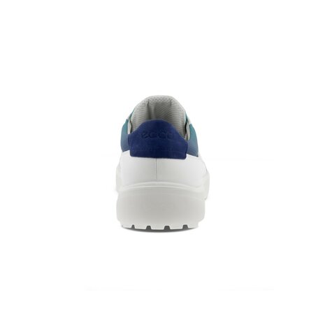 Golfschoenen Ecco M Golf Tray Wit Blauw