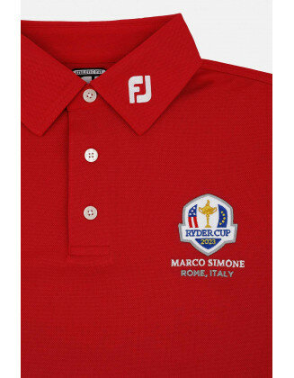 Polo Footjoy Ryder Cup 2023 Rood