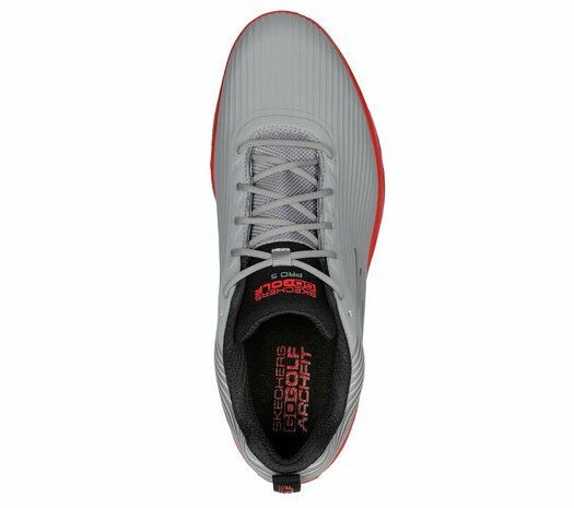 Skechers Go Golf Pro 5 Hyper Gray Red