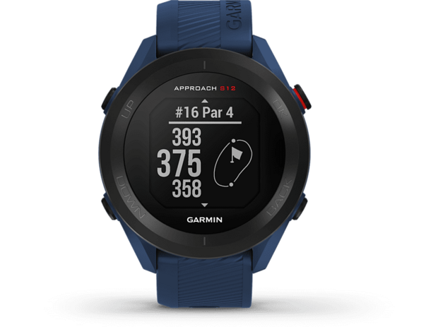 Garmin Approach S12 Golf GPS Tidal Blue