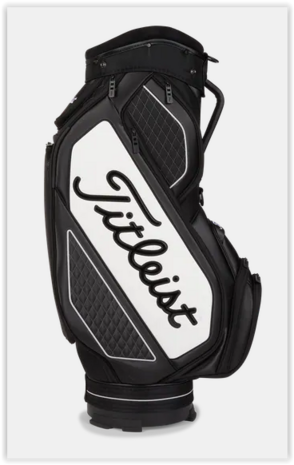 Titleist Jet Black Midsize Bag Black White 2022