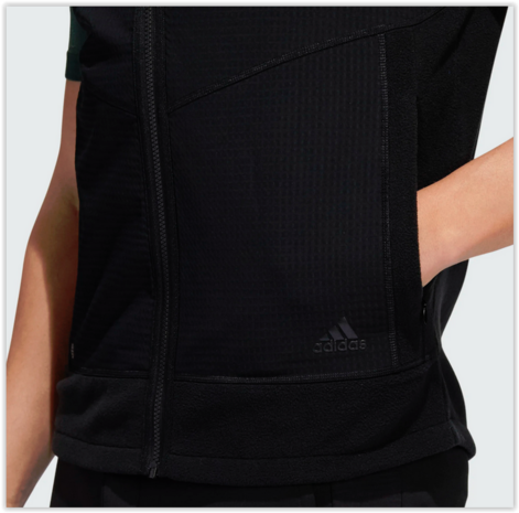 Adidas Hoodie Vest - bodywarmer zwart