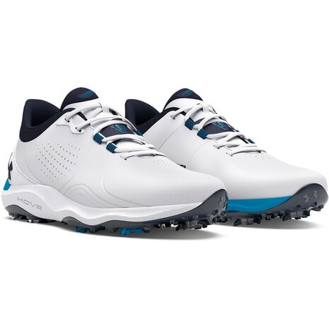 Golfschoenen Heren Under Armour Drive Pro Wide Wit