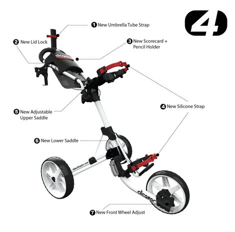 clicgear 4.0 golftrolley