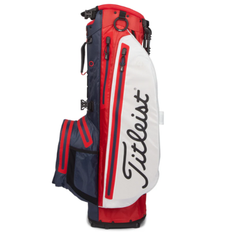 Titleist Players 4 Plus Stadry Standbag White Navy Red