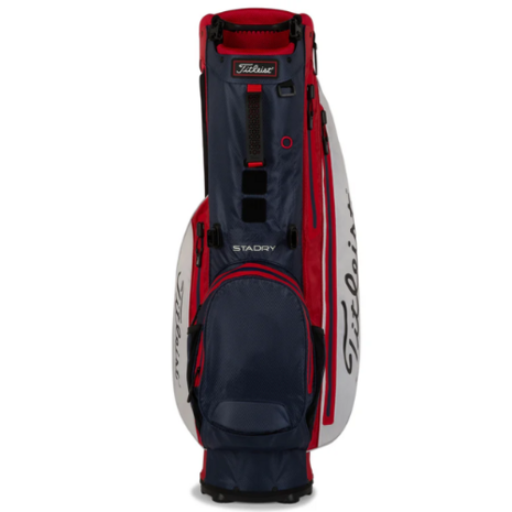 Titleist Players 4 Plus Stadry Standbag White Navy Red