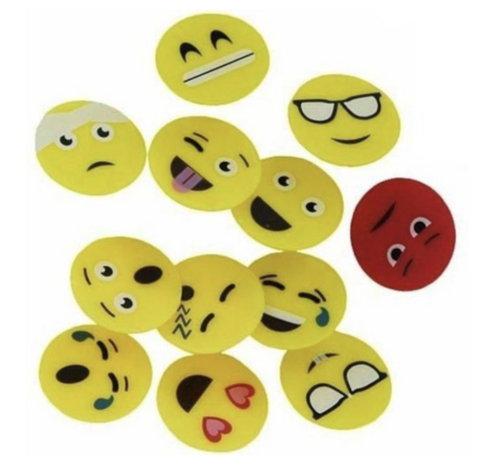 Legend Emoticon Ballmarkers 12 stuks