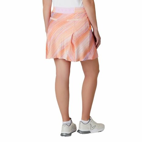 Callaway Striped Print Pleated 17″ Golf Skort