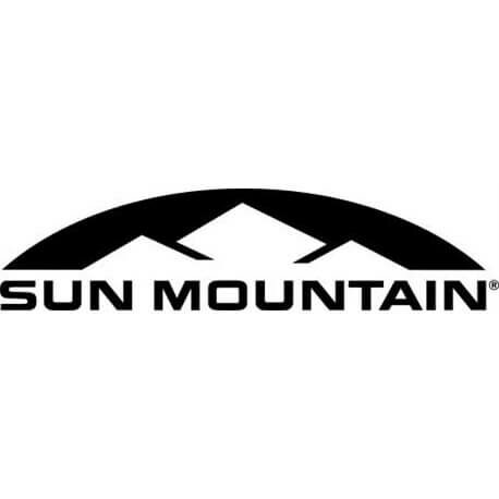 Sun Mountain H2NO Dual Canopy Golf Paraplu Wit Zwart 