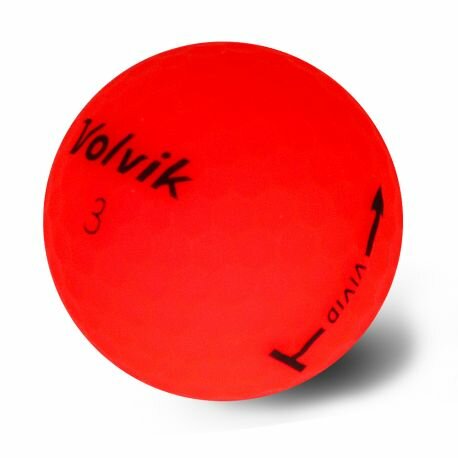 Volvik Vivid Golfballen Rood