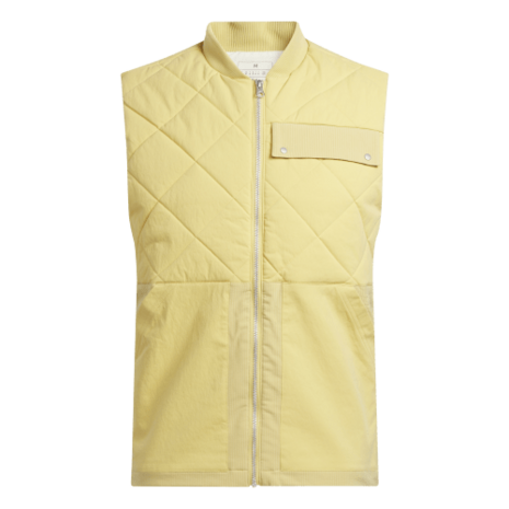  Adidas golfbodywarmer Heren Geel