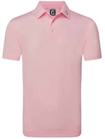 Footjoy Stretch Pique Heren Polo Shirt Roze