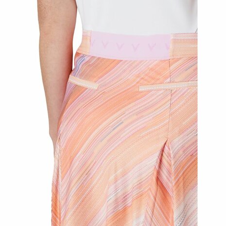 Callaway Striped Print Pleated 17″ Golf Skort