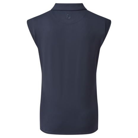 Footjoy Cap Sleeve Rib Knit Navy