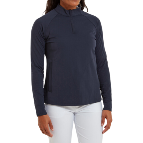 Footjoy Half Zip Dames Midlayer Navy