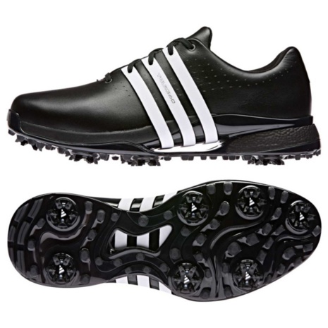 Adidas Tour360 24 Zwart Wit Wide Fit Heren Golfschoenen