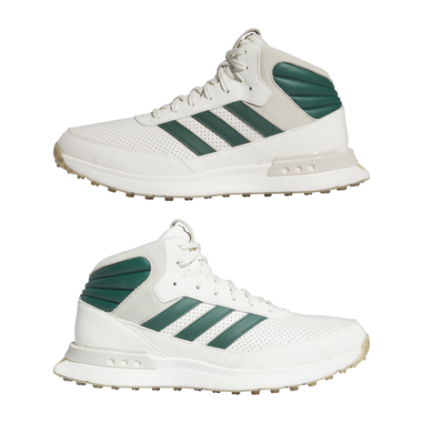 Adidas S2G Sl Mid Unisex Golfschoen Off Wit Groen