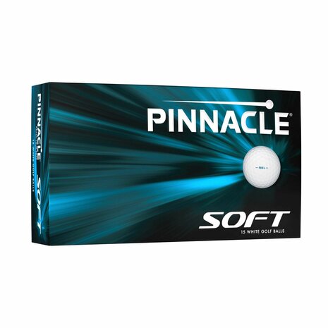 Pinnacle Soft golfballen 15 stuks Logo