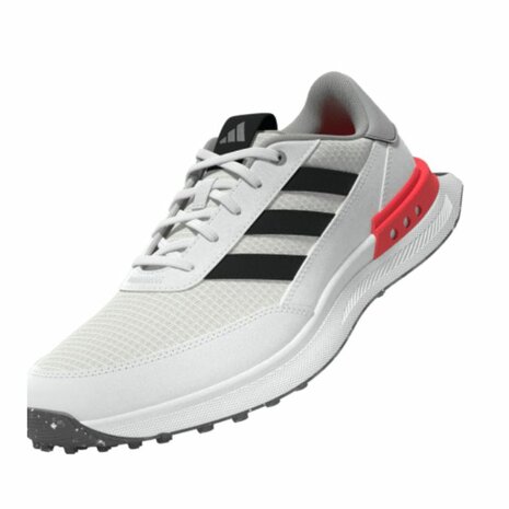 Adidas S2G SL 24 Kindergolfschoenen Wit Zwart Rood