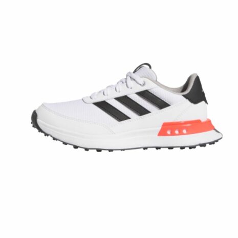 Adidas S2G SL 24 Kindergolfschoenen Wit Zwart Rood