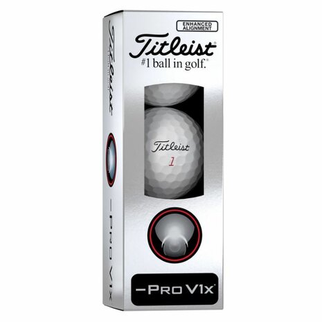  Titleist ProV1X Left Dash Align Golfballen