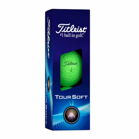 Titleist Tour Soft Golfballen Groen 2024