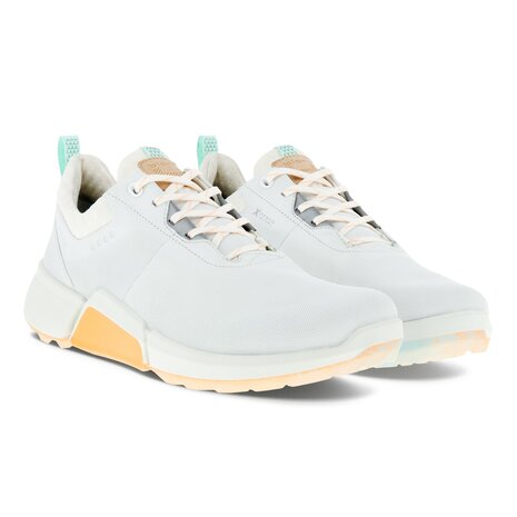 Ecco M Golf Biom H4 White Eggshell Blue