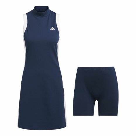 Adidas W Ultimate Dames Golfjurk Navy Wit