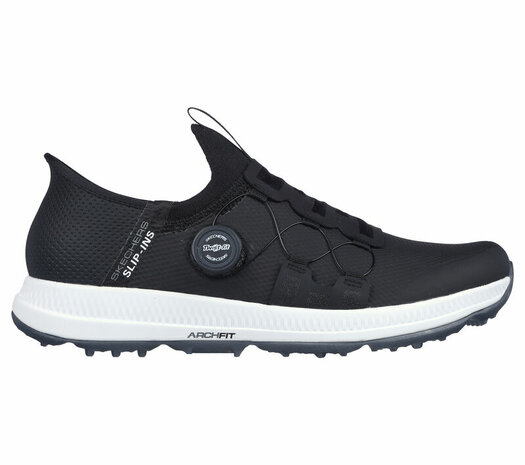 Skechers Go Golf Elite 5 Slip In Twist Fit-Black