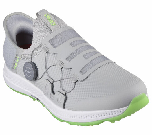 Skechers Go Golf Elite 5 Slip In Twist Fit-Grijs Lime