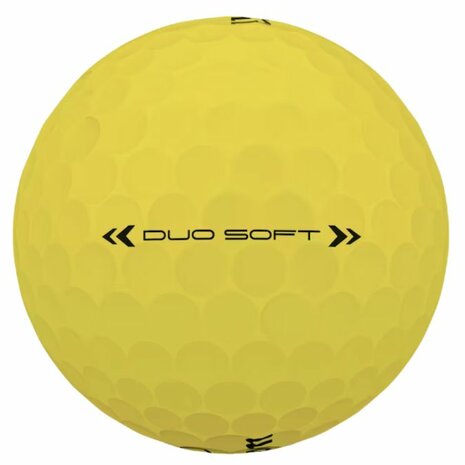 Wilson Staff Duo Soft Golfballen Geel 2025