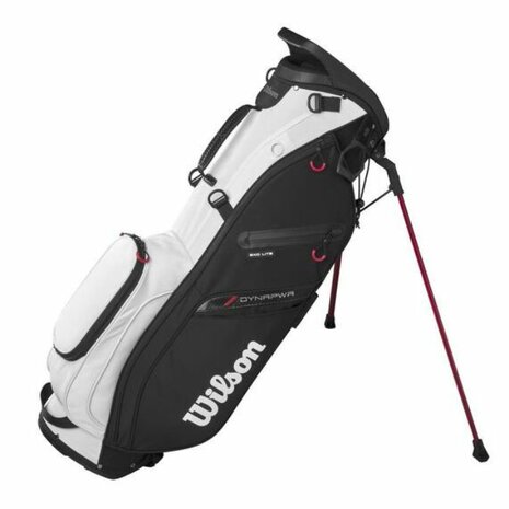 Wilson Staff EXO Lite Standbag Dynapower Zwart Wit Rood