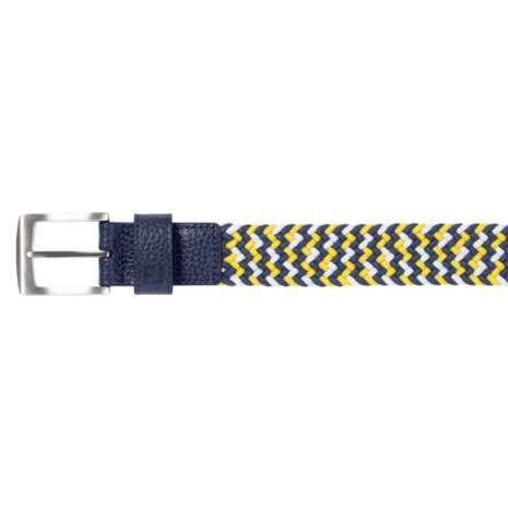 FootJoy Braided Golfriem Heren Navy/Wit/Taxi