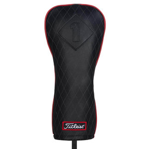 Titleist Headcover Driver Leder Jet Black