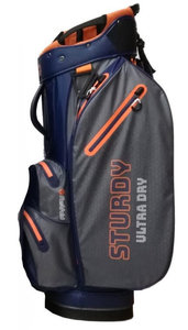 Fastfold Sturdy Ultra Dry Cartbag Blue Charcoal Orange