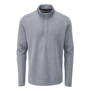 Under Armour Crest Storm Sweater Fleece Snap Mock Grijs