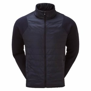 Footjoy Jersey Quilted Jacket Navy