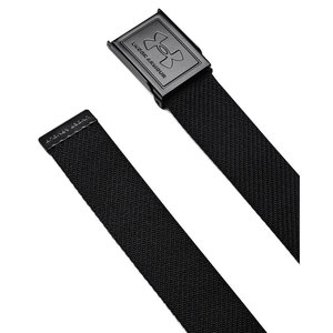 Under Armour Webbing Belt-Black Pitch Gray 