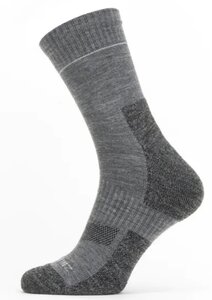 Sealskinz Solo QuickDry Ankle Length Socks Grijs 39-42