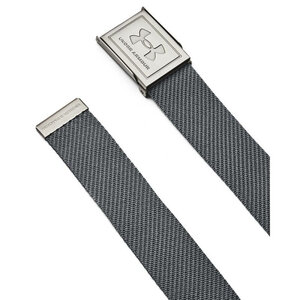 Under Armour Webbing Belt-Pitch Gray Academy