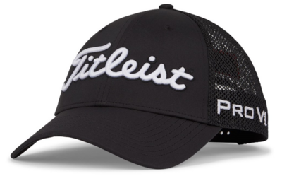 Titleist Tour Performance Mesh Cap Zwart