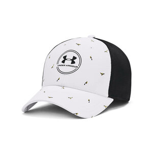 Under Armour Iso Chill Driver Mesh Cap Adj-Wit Zwart