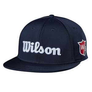 Wilson Tour Flat Brim Cap Navy