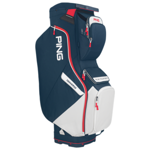 Ping Cartbag Traverse 214 Grijs Navy Rood