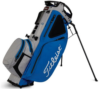 Titleist Hybrid 14 StaDry Standbag Royal Grey Zwart