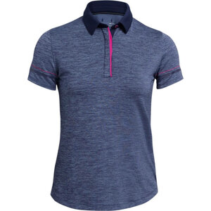 Under Armour Zinger SS Heather Polo Midnight Navy