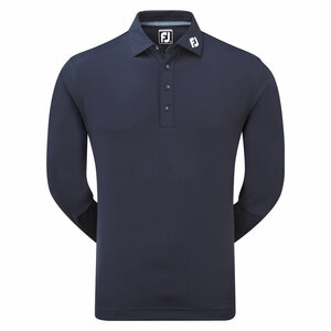 Footjoy Thermolite Golf Longsleeve Polo Navy