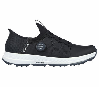 Skechers Go Golf Elite 5 Slip In Twist Fit-Zwart