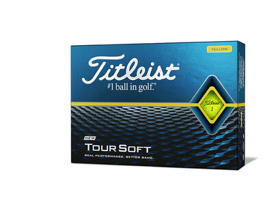 Titleist Tour Soft Golfballen Geel