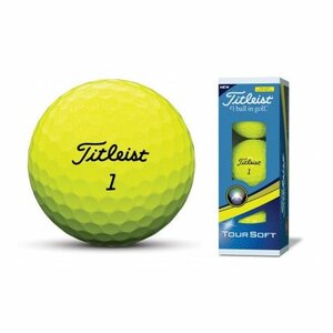 Titleist Tour Soft Geel Sleeve